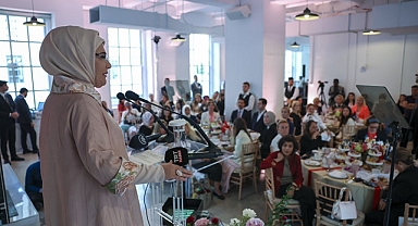 Emine Erdoğan New York'ta, TİKAD etkinliğine katıldı