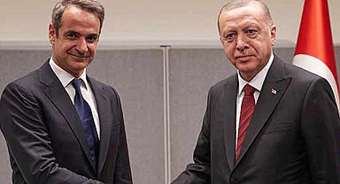 Erdoğan ile Miçotakis, Türkevi'nde bir araya geldi