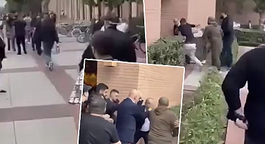 Ermeni provokatörler durmadı: Büyükelçi Mercan'ı hedef alıp çalışanlara saldırdılar