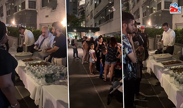 'İyilik' bu hafta da New York sokaklarındaydı: Yemek dağıtımını sürdüren Ali Baba'nın bu haftaki özel konukları Türk vatandaşları oldu
