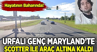Maryland'ta Bir Türk Genci Trafik Kazasında Vefat Etti