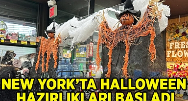 New York'ta Cadılar Bayramı Hazırlıkları Başladı 