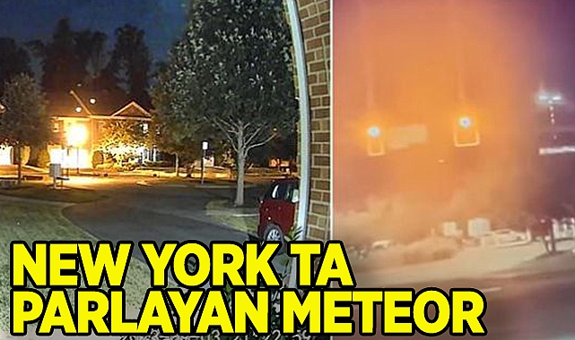New York'ta Parlayan Meteor