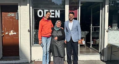 Paterson'un sıcak işletmesi 'Lezzet'e sürpriz ziyaret