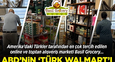 ABD'nin Kapıya Hizmet Veren İlk Ve En Büyük Türk Marketi: Basil Grocery