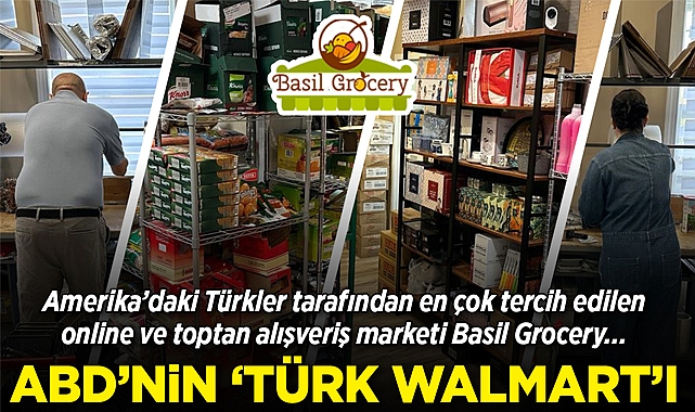 ABD'nin Kapıya Hizmet Veren İlk Ve En Büyük Türk Marketi: Basil Grocery