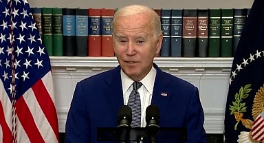 Biden'dan endişelendiren anlar! Basın toplantısında konuşurken duraksadı…