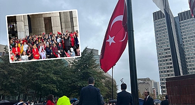 Boston'da Türk bayrağı göndere çekildi: Türk Festivali başladı