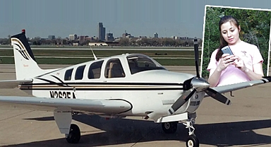 Çim biçerken uçak çarptı! 27 yaşındaki genç anne feci şekilde öldü