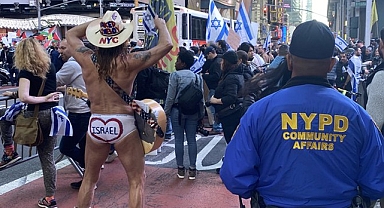 'Çıplak Kovboy'dan İsrail'e destek