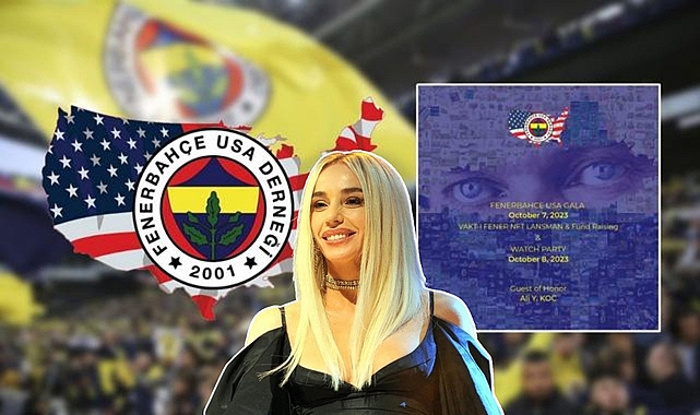 Fenerbahçe USA Derneği'nin büyük gala etkinliği için heyecan dorukta: Gülşen unutulmaz bir gece olacak!