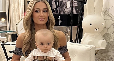 Hızlı hayatını geride bırakan Paris Hilton'un oğluyla pozları gündem oldu