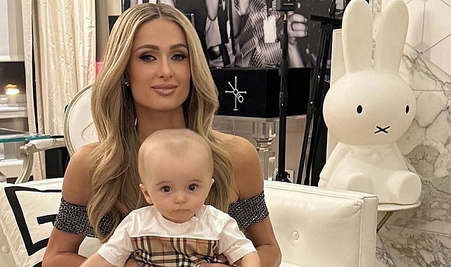 Hızlı hayatını geride bırakan Paris Hilton'un oğluyla pozları gündem oldu