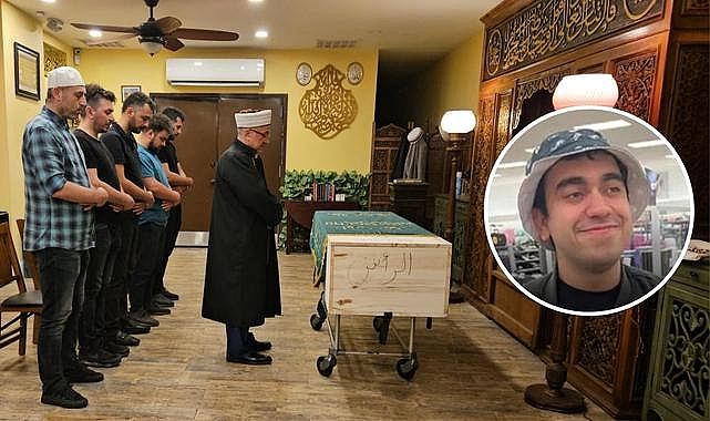 Oakland'da öldürülen Türk gencinin cenaze namazı kılındı