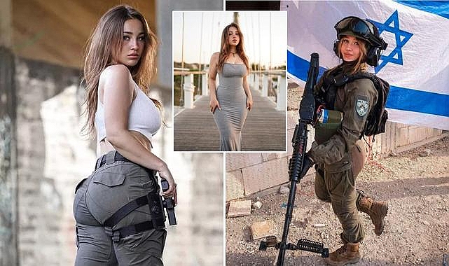 OnlyFans yıldızı Natalia Fadeev İsrail ordusuna katıldı: Onları yok etmek zorundayız!