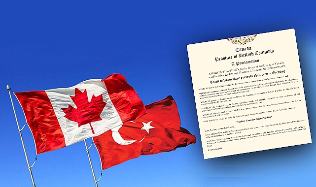 Türkiye'nin 100. Yılı ve Türk-Kanada Dostluk Günü beraber kutlanacak