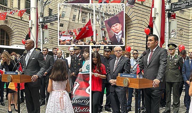 Wall Street'te Türk Bayrağı göndere çekildi
