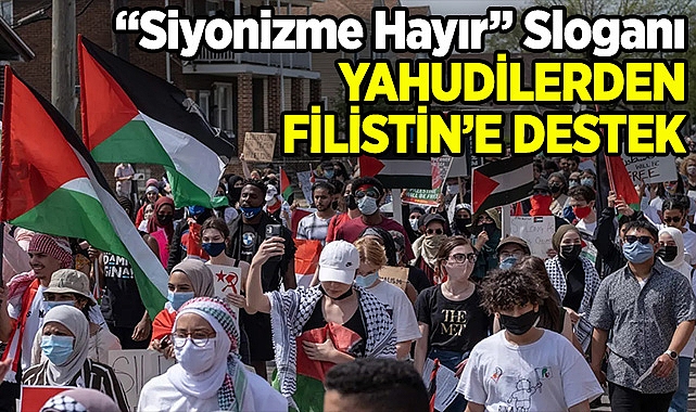 Yahudilerden Filistin'e destek