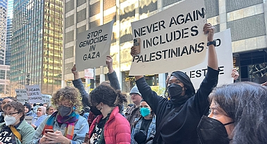 Chicago'daki Yahudiler Gazze'ye destek eylemi düzenledi