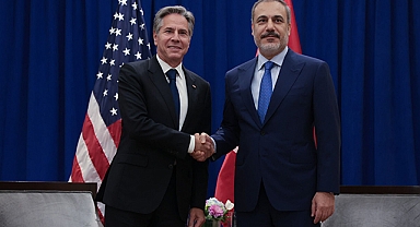 Dışişleri Bakanı Blinken, Türkiye Dışişleri Bakanı Fidan ile bir araya geldi