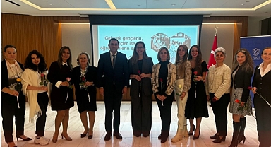 New York Başkonsolosu Reyhan Özgür, ATKB ve NY Atatürk Okulu heyetini ağırladı 