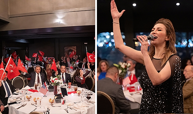 Türk Ocağı Derneği'nden New York'ta Cumhuriyet Balosu: Berfin Gürsoy sahne aldı