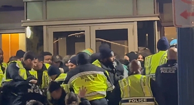 Washington'da Gazze'ye destek eylemi: Polisten göstericilere sert müdahale!