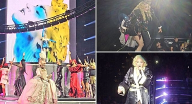Madonna, Washington DC'yi salladı: Sahne şovları dudak ısırttı