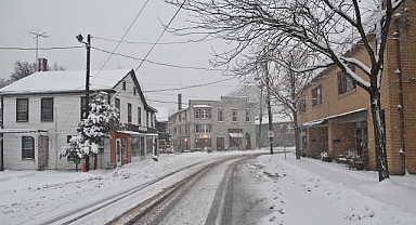 New Jersey'de mevsimin ilk karı yağdı