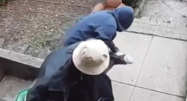 New York'ta yaşanan hırsızlık sosyal medyada gündem oldu: Ayakkabının tekini çaldı!