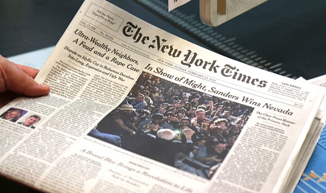 New York Times'tan İsrail'i karıştıracak iddia!
