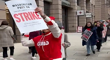 Washington Post'ta grev: 1970'li yıllardan bu yana ilk defa!