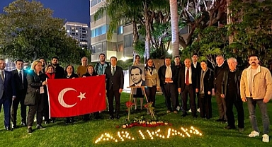 ATASC, suikaste uğrayan Başkonsolos Kemal Arıkan'ı unutmadı: Los Angeles'ta mum ışığı nöbeti ile anıldı