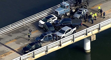 Maryland'da zincirleme kaza: 40 araç birbirine girdi, 13 kişi yaralandı