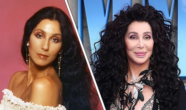 ABD'li ünlü şarkıcı Cher, 77 yaşında olmasına rağmen genç görünümüyle hayranlarını büyülüyor