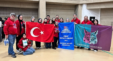 Türk öğrencilerden robot yarışmasında büyük başarı: Sırada dünya şampiyonası var!