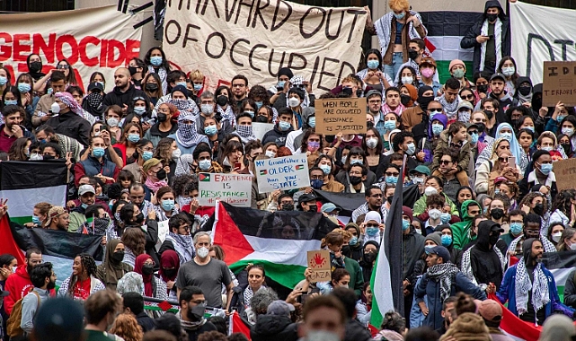 ABD'de Gazze Protestoları Üniversiteleri Sallıyor: Biden'dan Müdahale Açıklaması