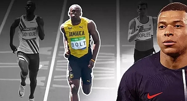 Efsanelerin Buluşması: Mbappe ve Bolt'un Heyecan Dolu Mücadelesi