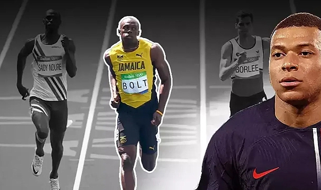 Efsanelerin Buluşması: Mbappe ve Bolt'un Heyecan Dolu Mücadelesi