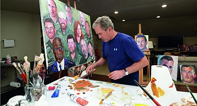 George W. Bush'un "Cesaret Portreleri" Sergisi, Disney World'de Açılıyor