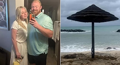 Balayı Çiftini Berly Kasırgası Vurdu