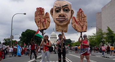 Biden İle Görüşen Netanyahu'ya Protesto Şoku