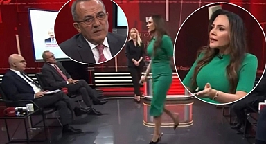 'Kredi Kartı' Göndermesine Sinirlenen Buket Aydın, Canlı Yayını Terk Etti!