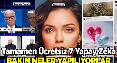 Tamamen Ücretsiz 7 Yapay Zeka Uygulaması