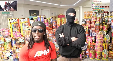 Ünlü Yayıncı Kai Cenat'ın Odası Alev Topuna Döndü!