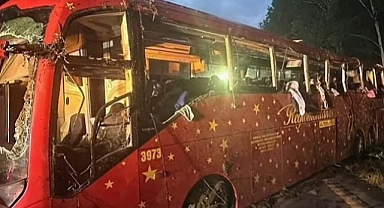 ABD'de Yolcu Otobüsü Devrildi Bilanço Ağır