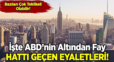 ABD'nin Deprem Açısından En Riskli Eyaletleri