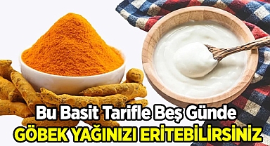 Beş Günde Göbek Yağını Eriten Tarif