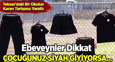 Teksas'taki Bir Okuldan İlginç Yasak