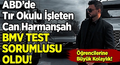 ABD'de Tır Okulu İşleten Can Harmanşah'tan Öğrencilerine Büyük Kolaylık!